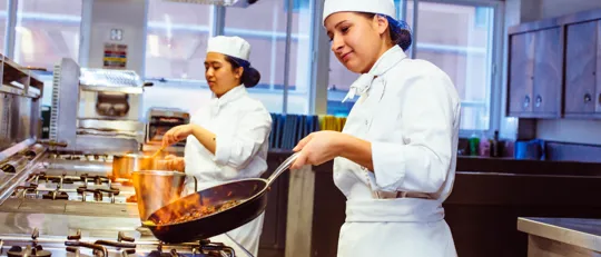 Culinary Arts students at University College Birmingham